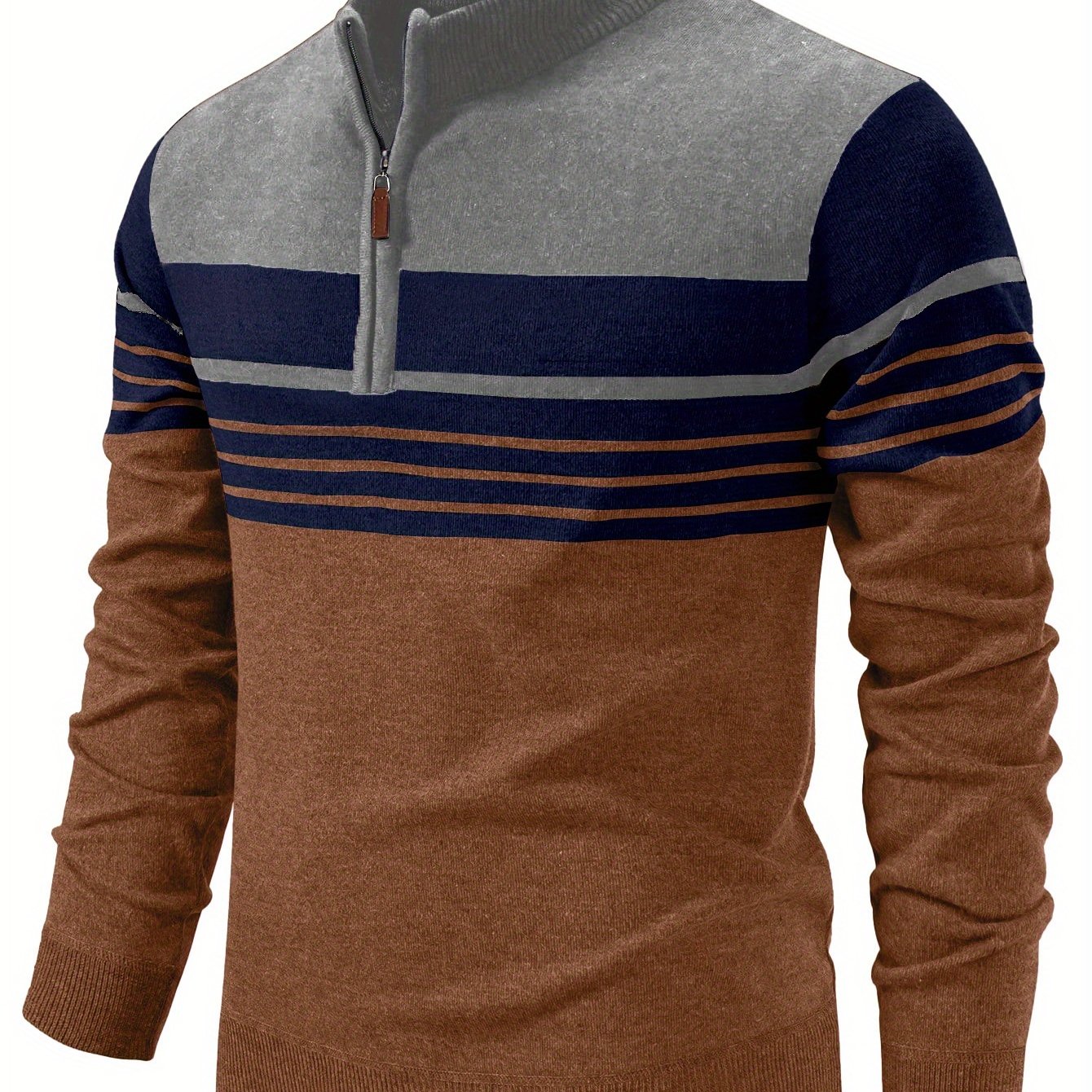 Valyr Oxford Half-Zip Sweater