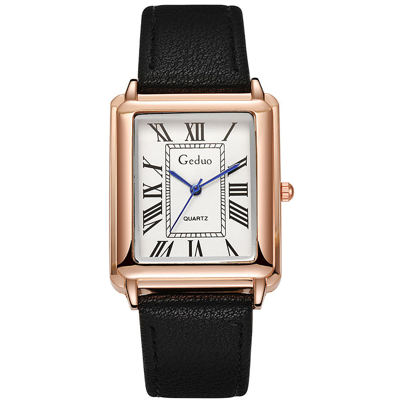 Kensington Square Leather Watch